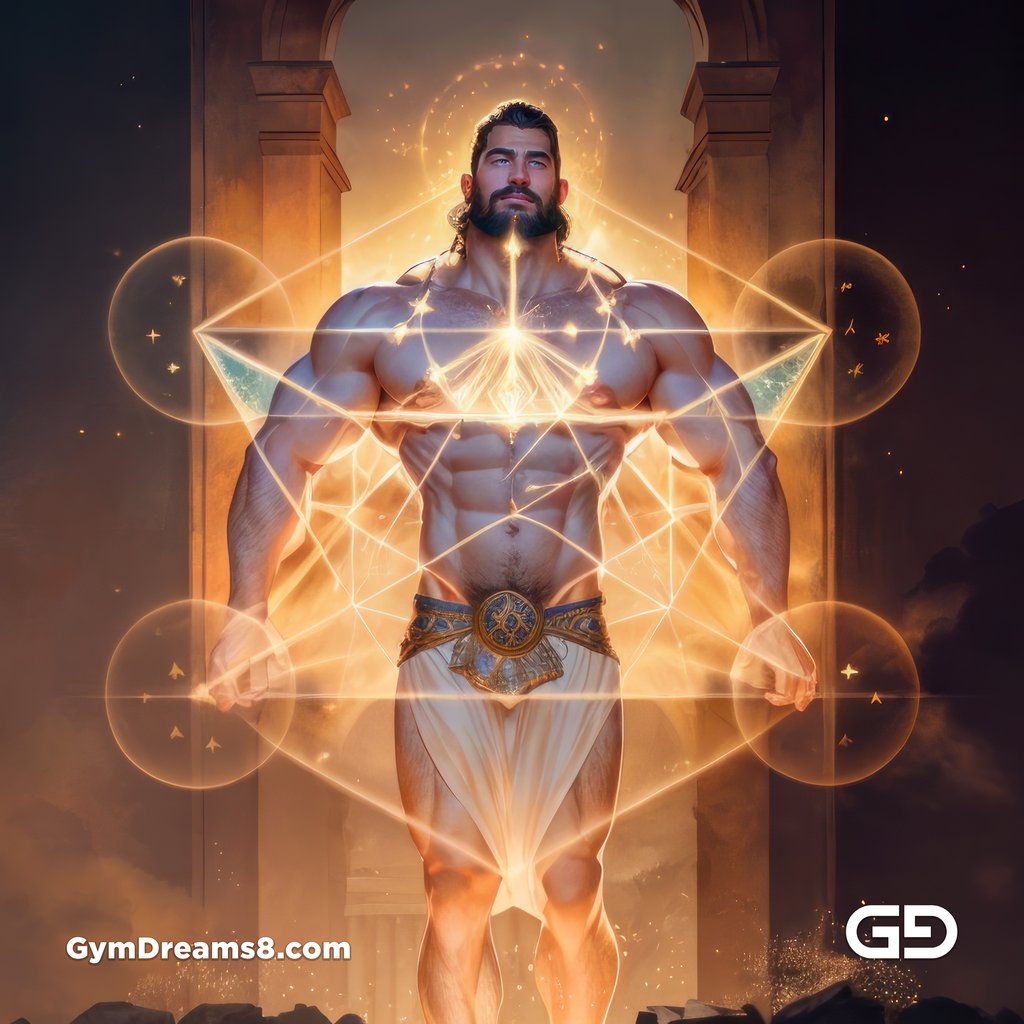 Seed of Life. Sacred Geometry. Symbol of creation. Stable Diffusion with Airfuck’s Wild Mix and Control Nets.