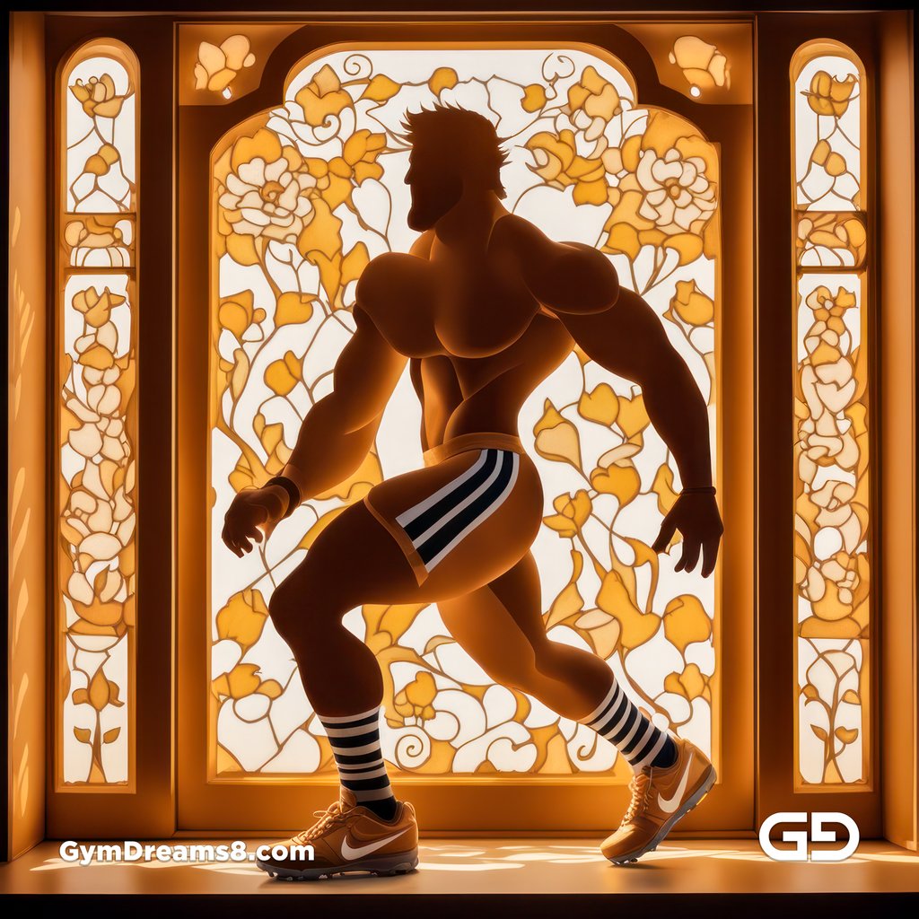 Teddy, Rugby, Stripes. Part 3. Men in long rugby socks with teddy bears. Rendered in Stable Diffusion with SDXL.