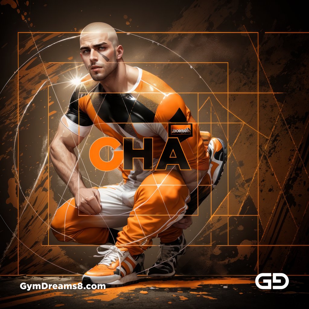 Chav in Orange. Gym Dreams (GymDreams8)