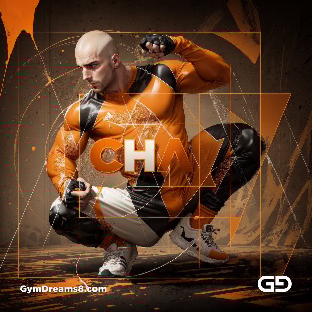 chav. Ink and Masculinity. Fusion of Abstract Expressionist Paint, Cubist Composition, Typography, and Male Figure, with Stable Diffusion and Airfuck’s Wild Mix.