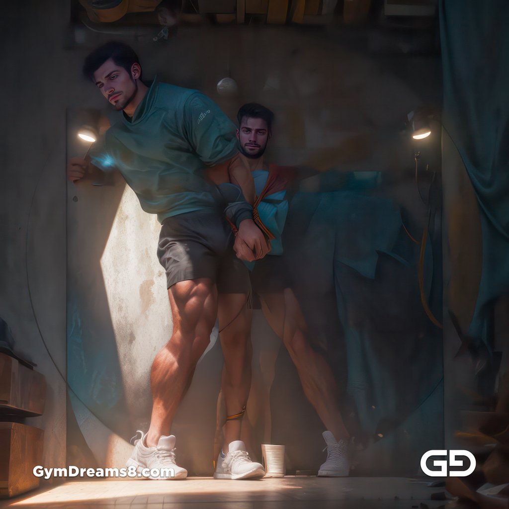 Vitruvian Man. After the Vitruvian Man c.1490 by Leonardo da Vinci. Rendered with Stable Diffusion, Airfuck’s Brute Mix, and Line Art Control Net.