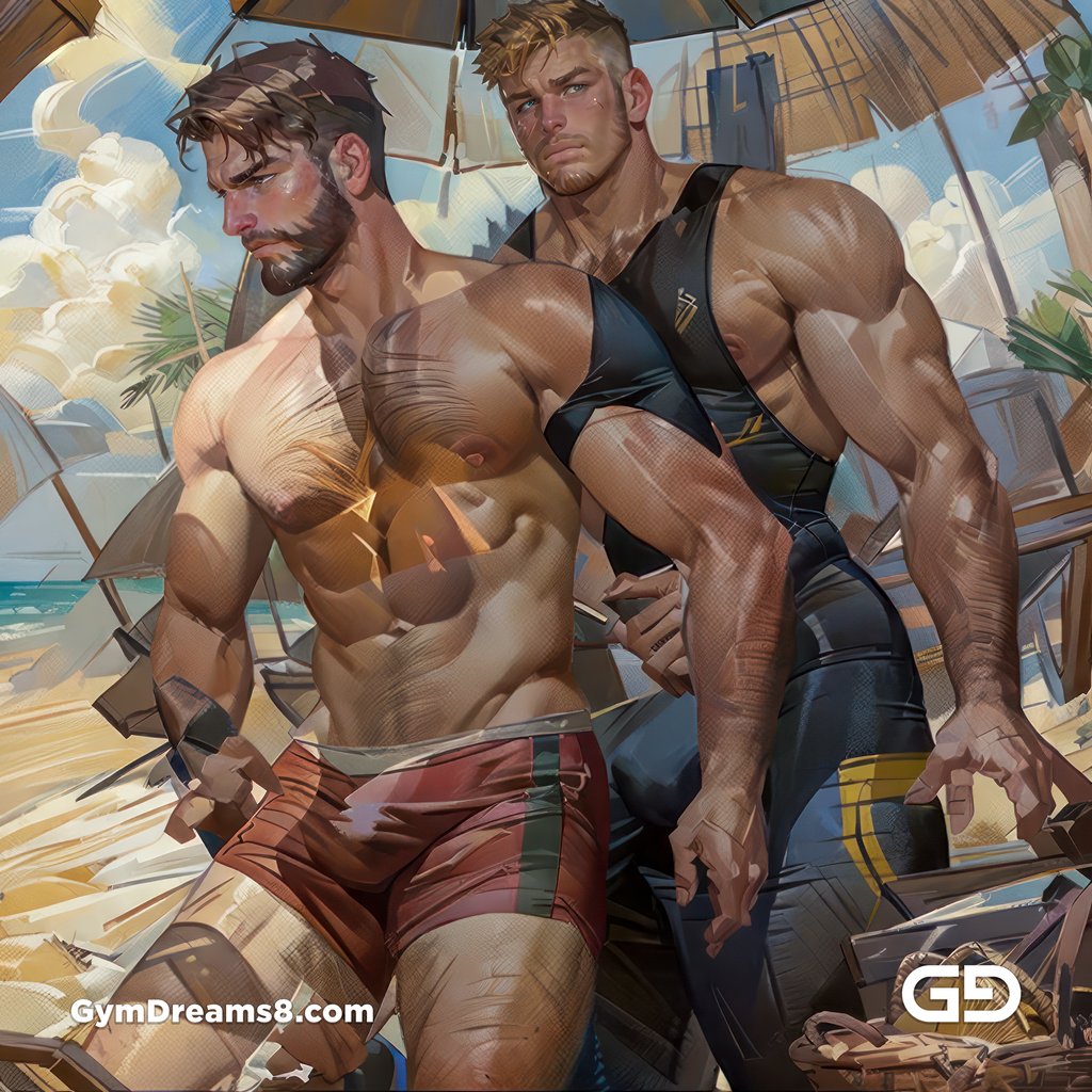 Wrestling bros, paintings with Stable Diffusion and Airfuck’s Wild Mix