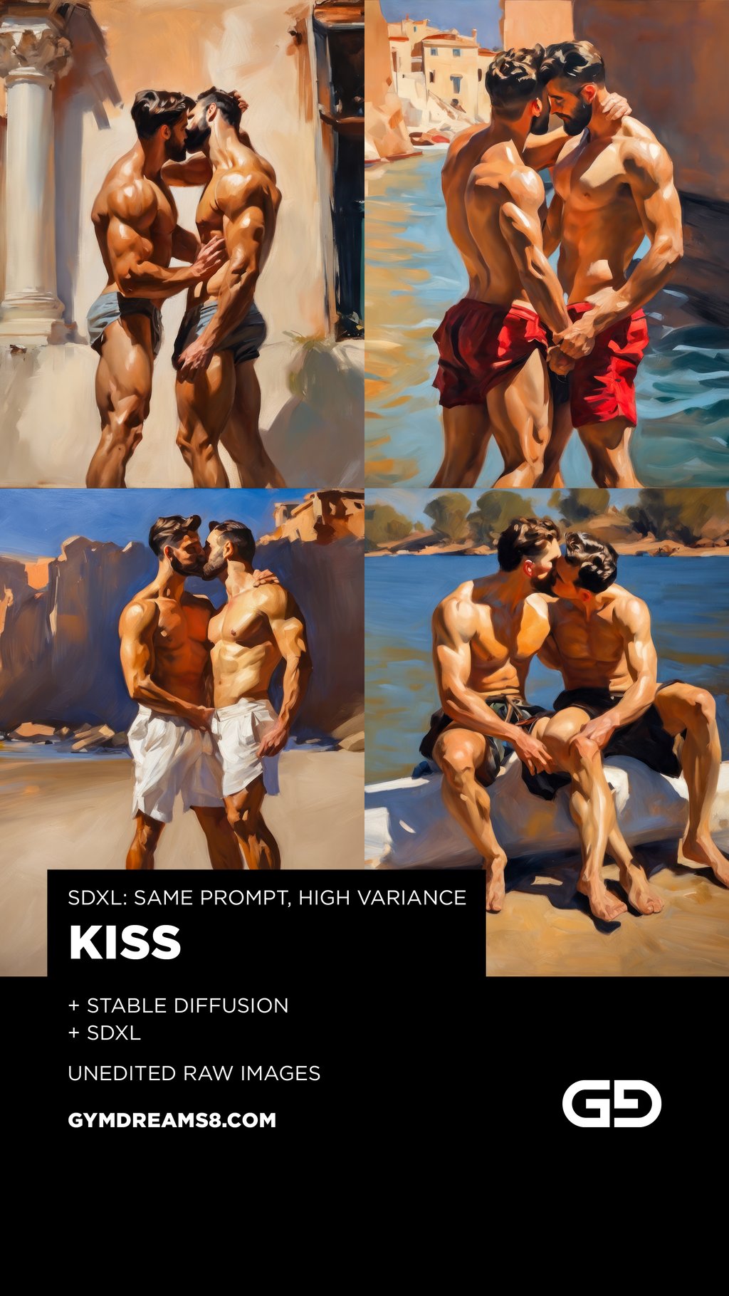 SDXL - Same Prompt, High Variance