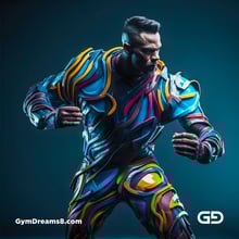 Abstract Sculpture Suit