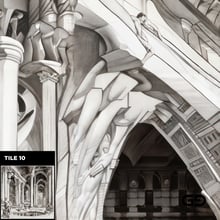 Architecture and Male Figures. Rendered with Stable Diffusion and SDXL.