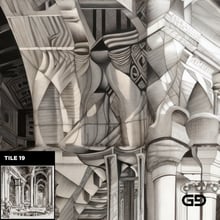 Architecture and Male Figures. Rendered with Stable Diffusion and SDXL.