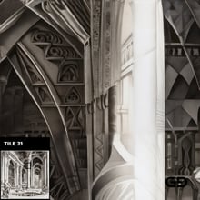 Architecture and Male Figures. Rendered with Stable Diffusion and SDXL.