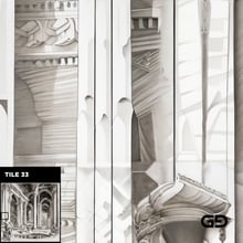 Architecture and Male Figures. Rendered with Stable Diffusion and SDXL.