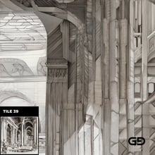 Architecture and Male Figures. Rendered with Stable Diffusion and SDXL.