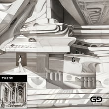 Architecture and Male Figures. Rendered with Stable Diffusion and SDXL.