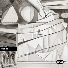 Architecture and Male Figures. Rendered with Stable Diffusion and SDXL.