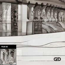 Architecture and Male Figures. Rendered with Stable Diffusion and SDXL.