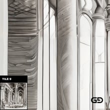 Architecture and Male Figures. Rendered with Stable Diffusion and SDXL.