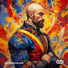 Beard, Picasso and Leyendecker. Midjourney v5.2