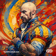 Beard, Picasso and Leyendecker. Midjourney v5.2