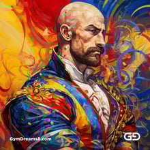 Beard, Picasso and Leyendecker. Midjourney v5.2