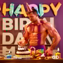 Happy Birthday to Me 2023. Stable Diffusion with QR Code control net.