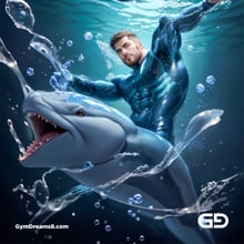 Dolphin Blues - Bubbles Series 8