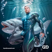 Dolphin Blues - Bubbles Series 8