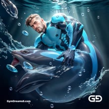 Dolphin Blues - Bubbles Series 8