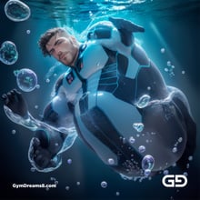 Dolphin Blues - Bubbles Series 8