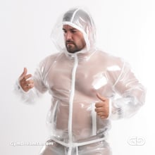 Bubble Armor. Transparent plastic outer shell, with Midjourney v5