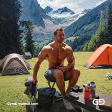 Camping at the Swiss Alps. Stable Diffusion Photography with SDXL + Virile Reality 3 Beta 3.