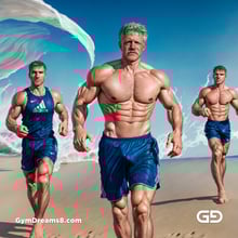 Coach Dan’s Morning Jog with the Team