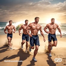 Coach Dan’s Morning Jog with the Team