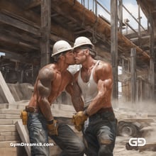 Construction 1, gdmjley style. Photorealistic paintings. Stable Diffusion, SDXL, Custom LoRA.