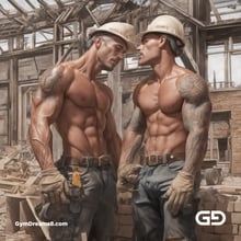 Construction 2, gdmjley style. Photorealistic paintings. Stable Diffusion, SDXL, Custom LoRA.