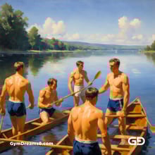 Crew. Paintings in the style of American Realism. Stable Diffusion with SDXL.