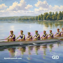 Crew. Paintings in the style of American Realism. Stable Diffusion with SDXL.