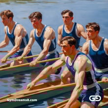 Crew. Paintings in the style of American Realism. Stable Diffusion with SDXL.