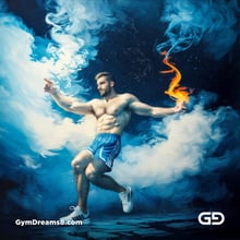 Dance / Run. Photorealistic paintings of men running, Stable Diffusion with Virile Reality