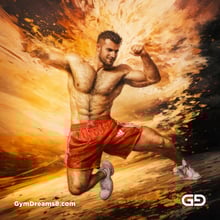 Dance / Run. Photorealistic paintings of men running, Stable Diffusion with Virile Reality