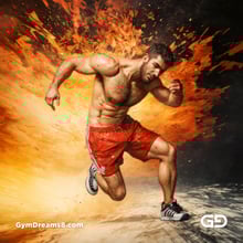 Dance / Run. Photorealistic paintings of men running, Stable Diffusion with Virile Reality