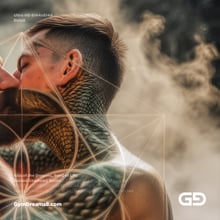 Kiss of the Dragons, Seed of Life, Sacred Geometry series. Stable Diffusion, SDXL, control nets.