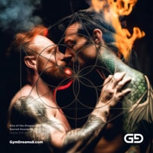 Kiss of the Dragons 2, Seed of Life, Sacred Geometry series. Stable Diffusion, SDXL, control nets.