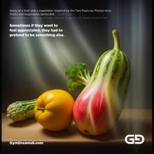 Story of a fruit and a vegetable