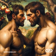 Look into my eyes. The Fall of Man 6, after Titian, c.1550