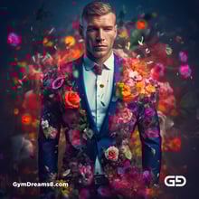 Variations of Flowers and Men, Number 1.