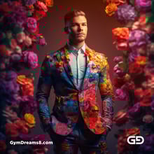 Variations of Flowers and Men, Number 1.