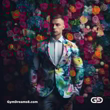 Variations of Flowers and Men, Number 1.