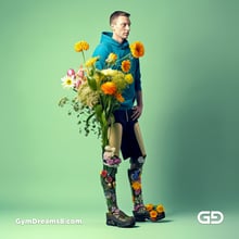 Variations of Flowers and Men, Number 1.