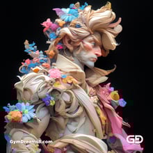 Variations of Flowers and Men, Number 6.