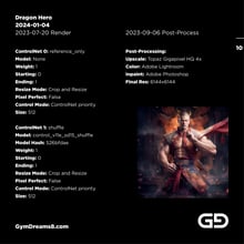 Dragon Hero. Stable Diffusion, control nets, Virile Fusion v2.