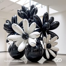 Inflatable Sculptures. Art installation concepts, with Midjourney v5