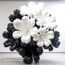 Inflatable Sculptures. Art installation concepts, with Midjourney v5