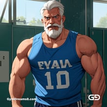 Jocks - Locker Room Chronicles. Players from the Rugby team hang out after practice. Rendered with Virile Animation.